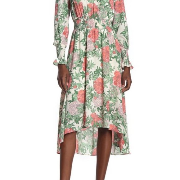 Floral Nanette Lepore Maxi Dress - Sz 4 (NWT) - Picture 9 of 10